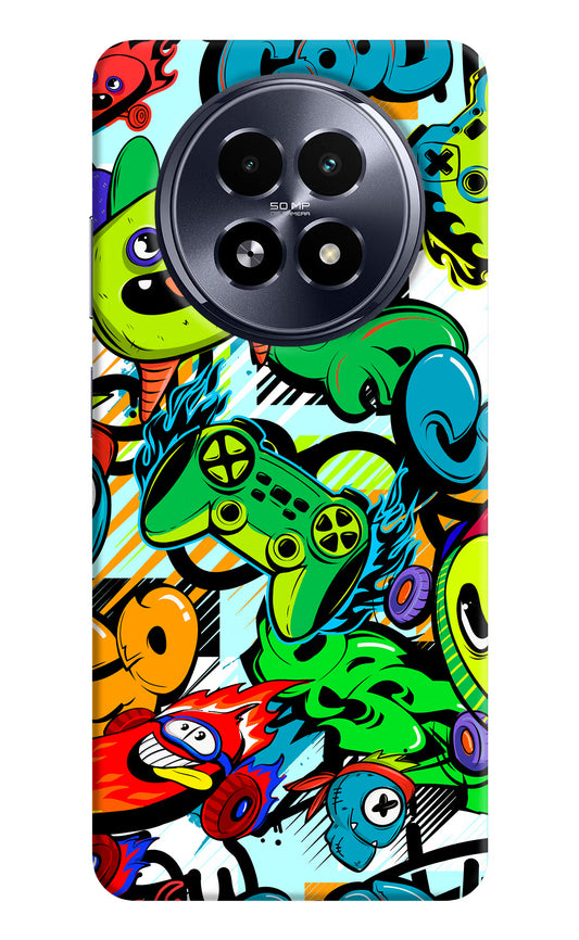 Game Doodle Realme 13 5G Hard Case Back Cover by Casekaro