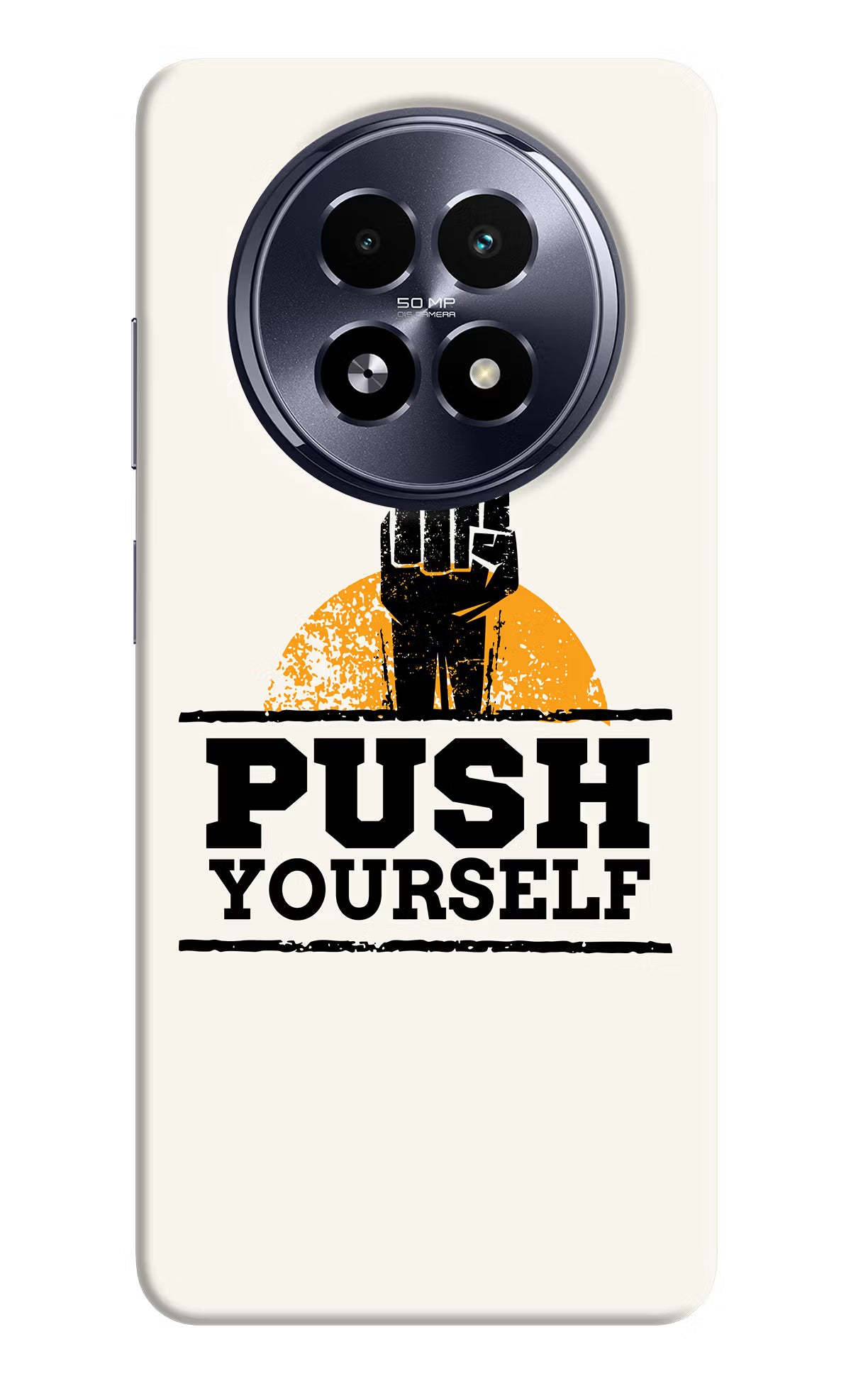 Push Yourself Realme 13 5G Hard Case Back Cover by Casekaro