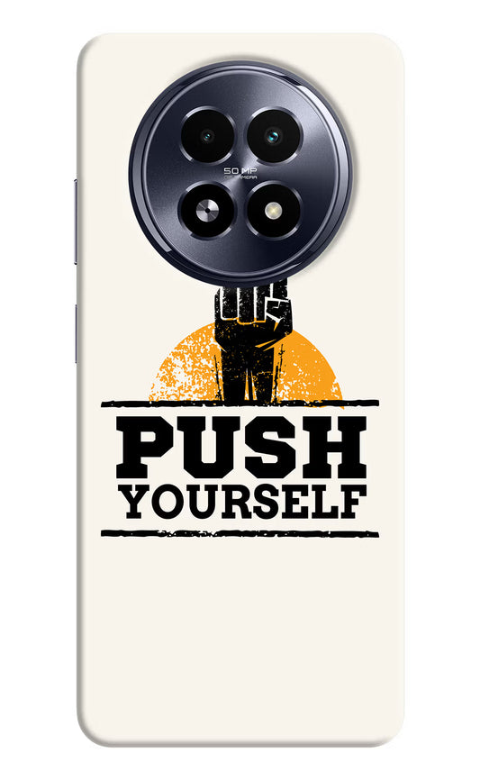 Push Yourself Realme 13 5G Hard Case Back Cover by Casekaro