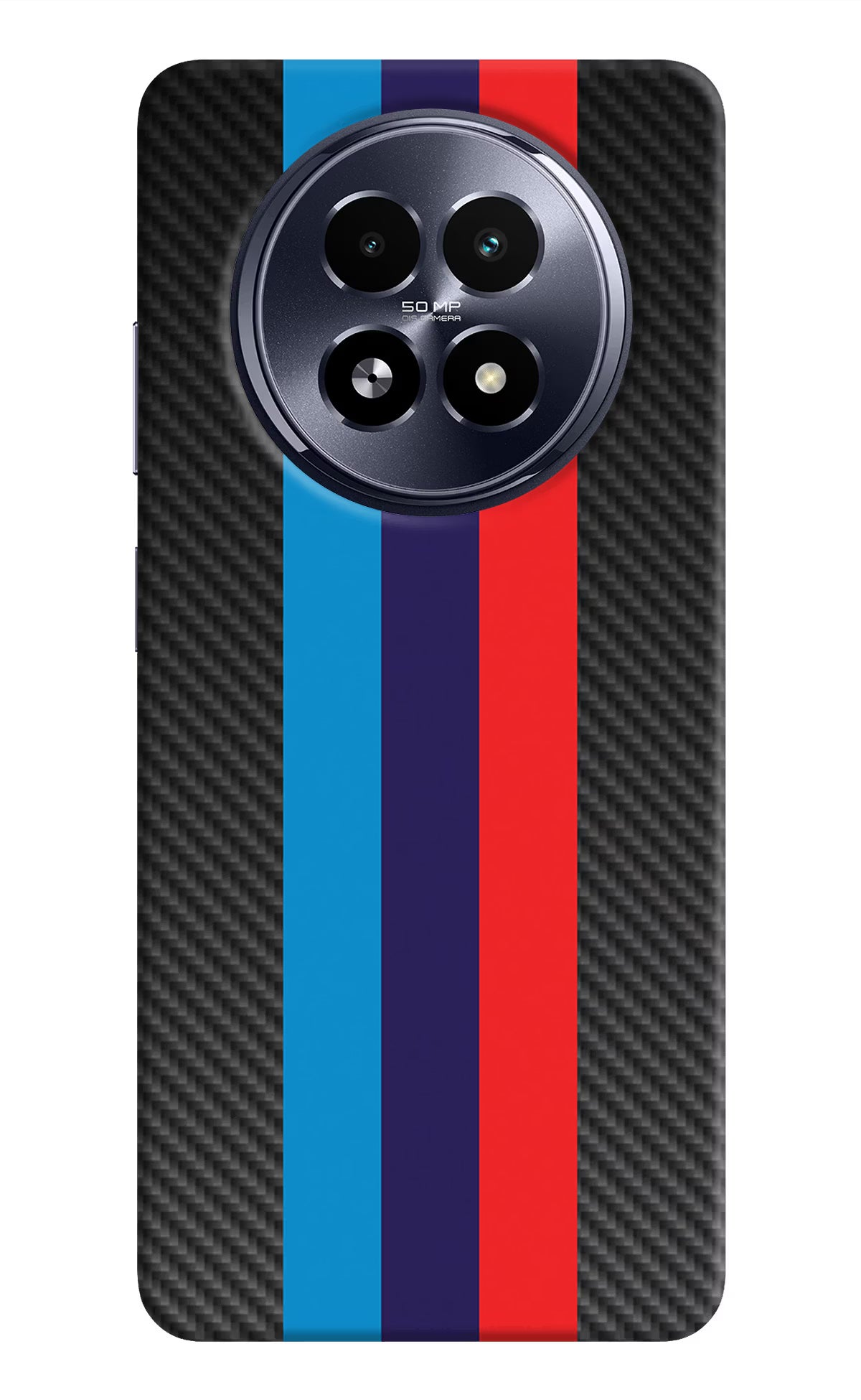 BMW Stripes Pattern Realme 13 5G Hard Case Back Cover by Casekaro