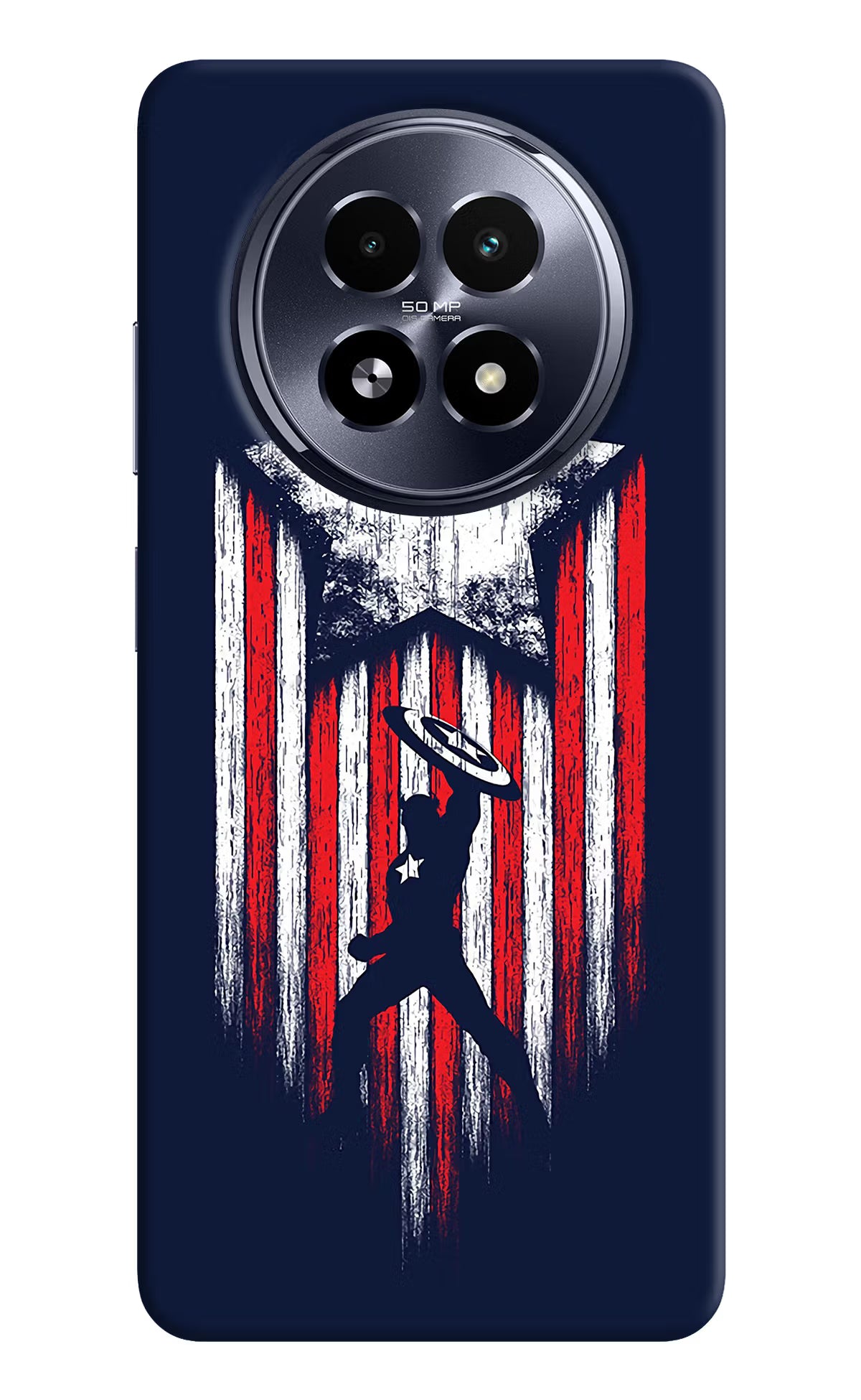 Captain America Marvel Art Realme 13 5G Hard Case Back Cover by Casekaro