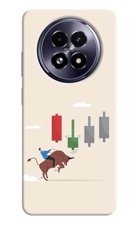 Bull Trading Momentum Realme 13 5G Hard Case Back Cover by Casekaro