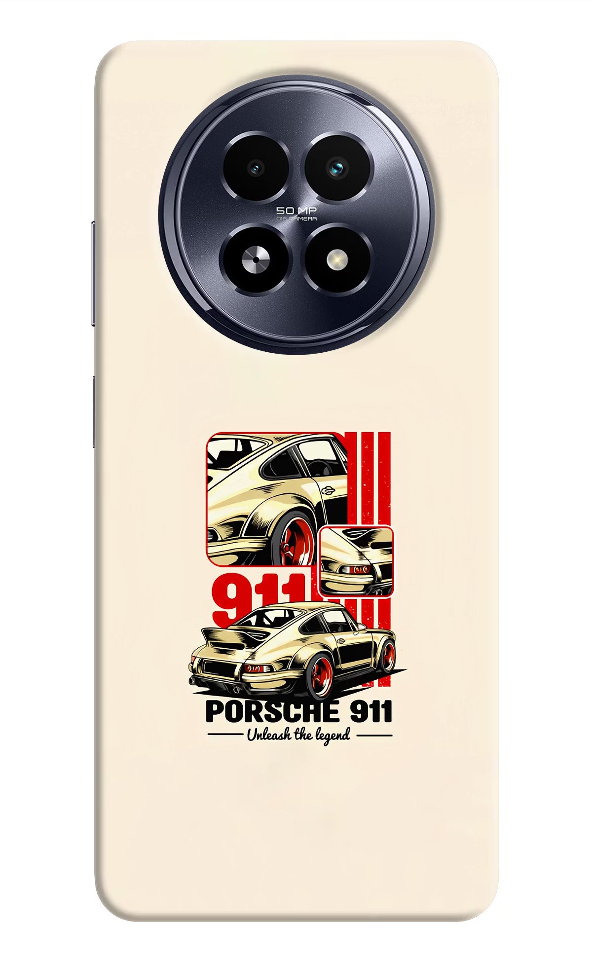 Classic Porsche 911 Realme 13 5G Hard Case Back Cover by Casekaro
