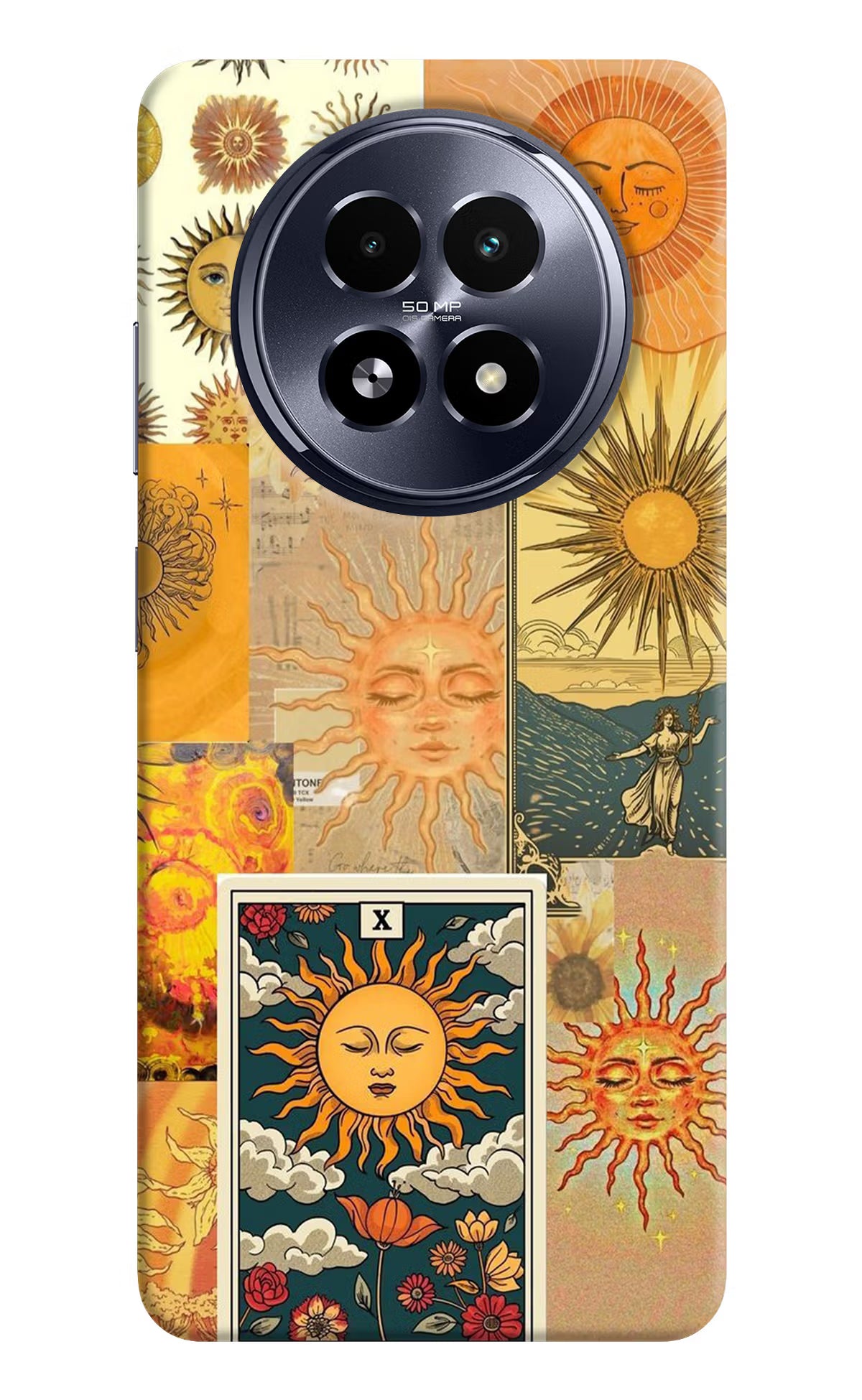 Sun Realme 13 5G Hard Case Back Cover by Casekaro