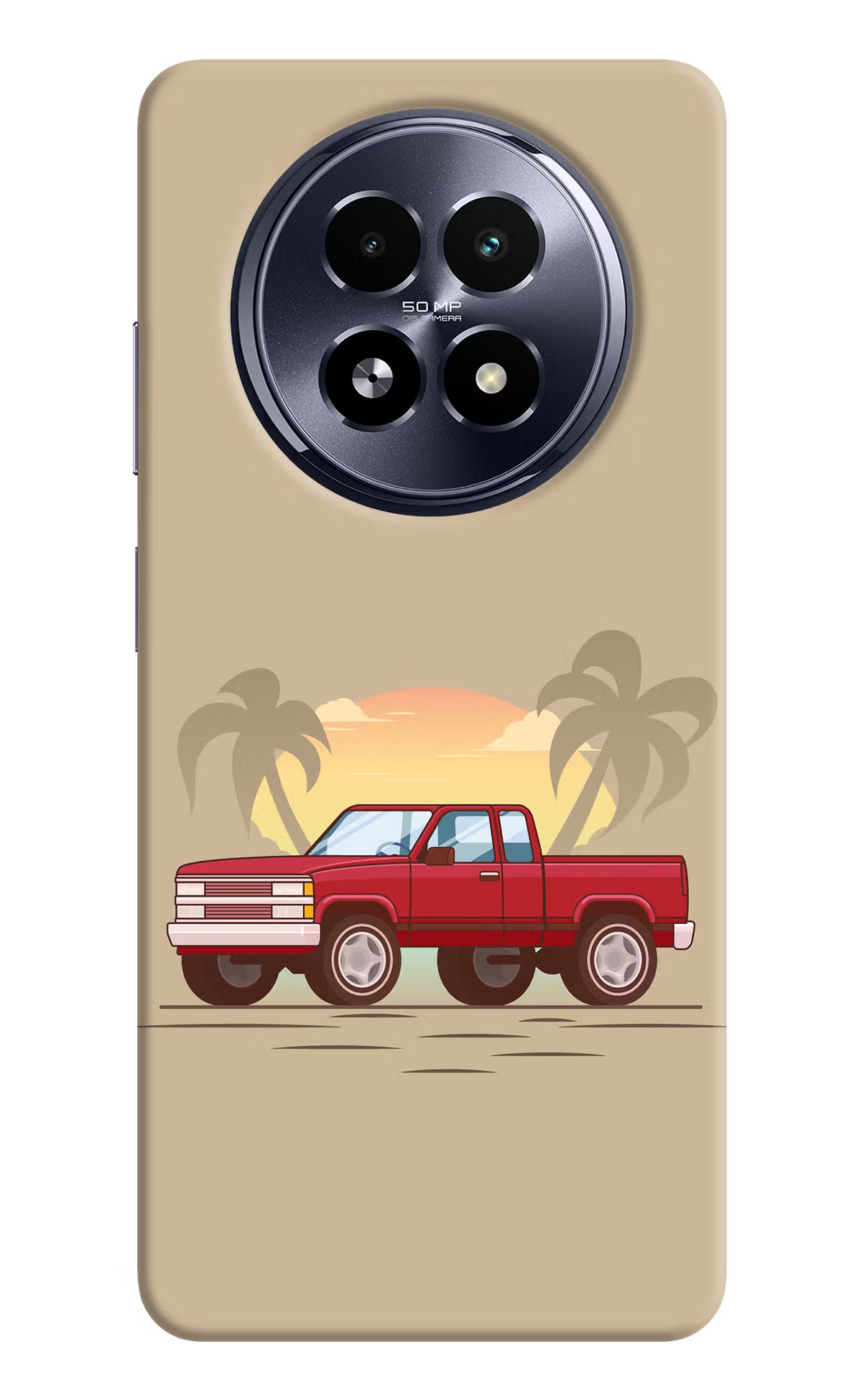 Desert Classic Drive Realme 13 5G Hard Case Back Cover by Casekaro