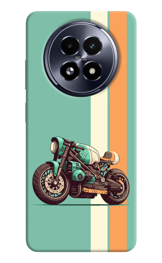 Striped Moto Drift Realme 13 5G Hard Case Back Cover by Casekaro