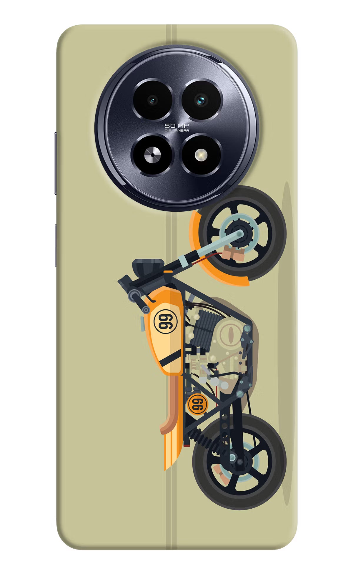 Vertical Speedster Realme 13 5G Hard Case Back Cover by Casekaro