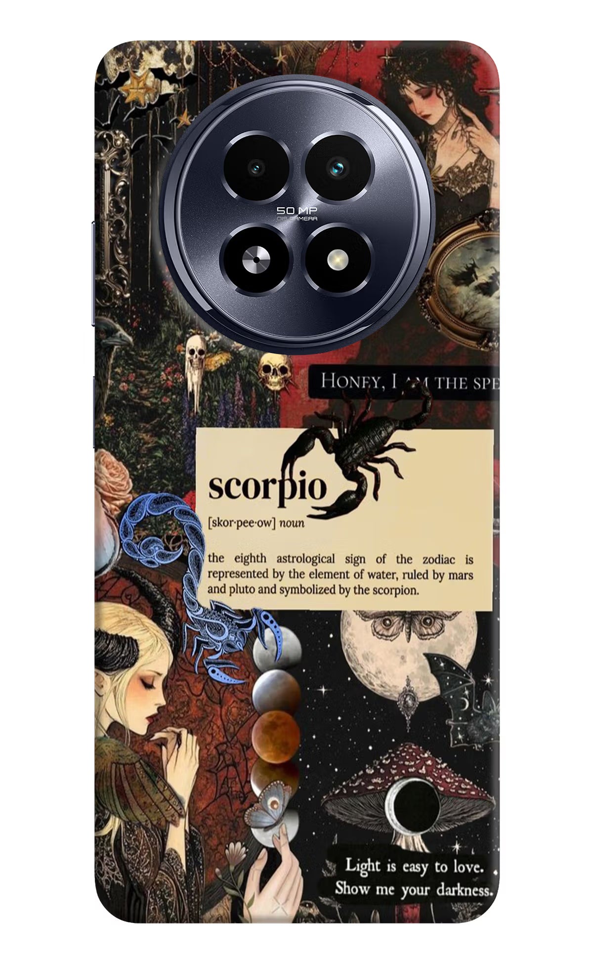 Scorpio Zodiac Realme 13 5G Hard Case Back Cover by Casekaro