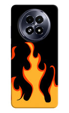 Fired Up – Black Realme 13 5G Hard Case Back Cover by Casekaro