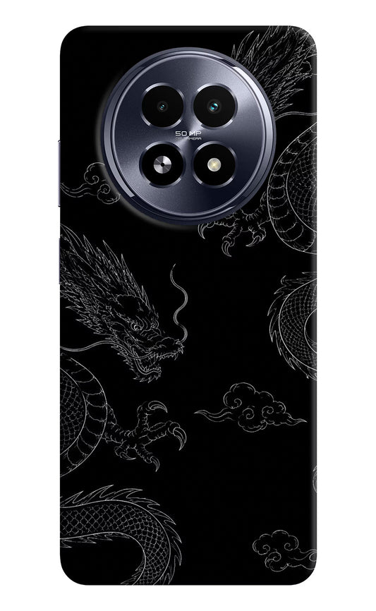 Twin Dragons Realme 13 5G Hard Case Back Cover by Casekaro