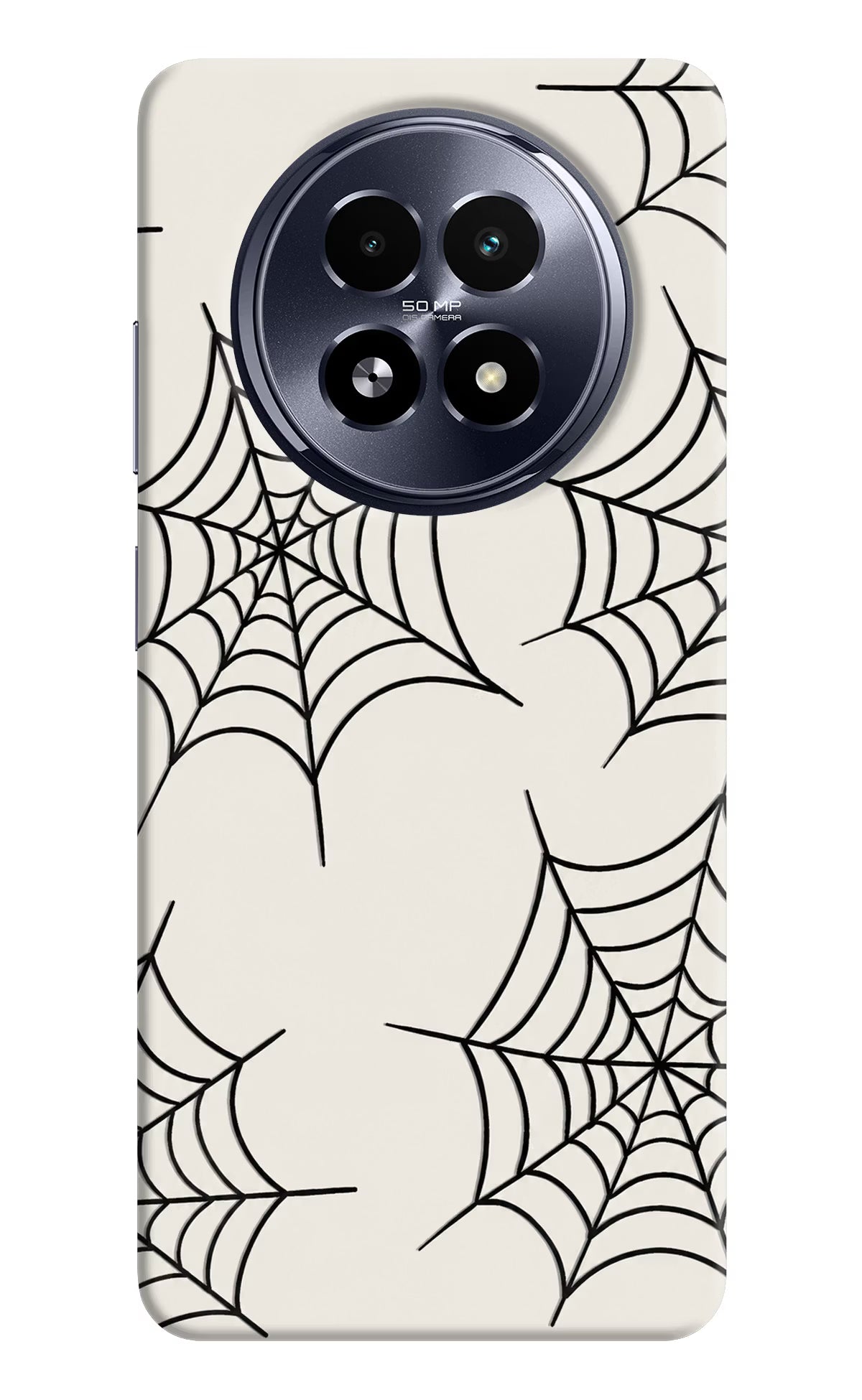 Spider Web Realme 13 5G Hard Case Back Cover by Casekaro