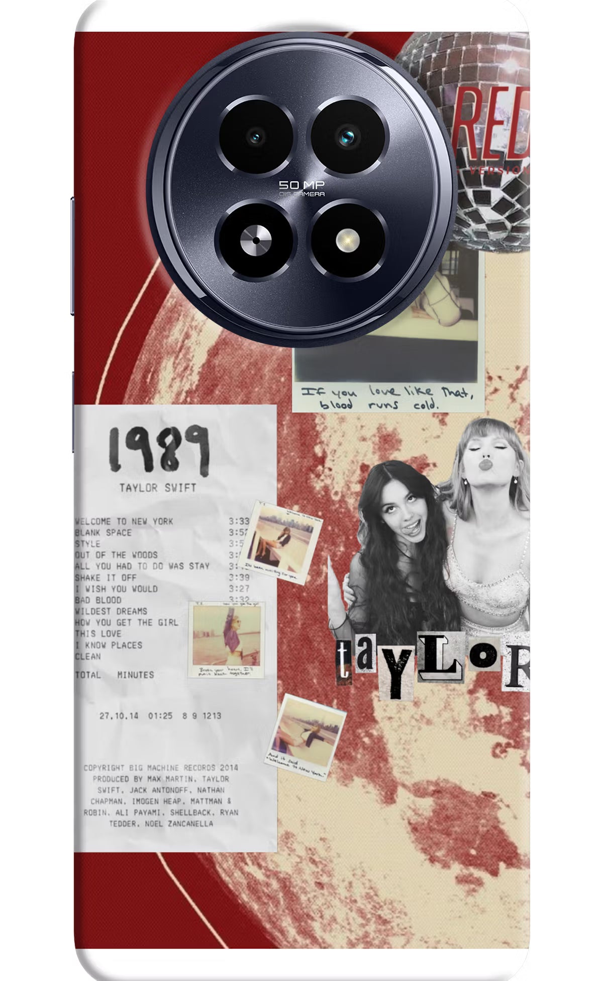 Taylor Swift Realme 13 5G Back Cover