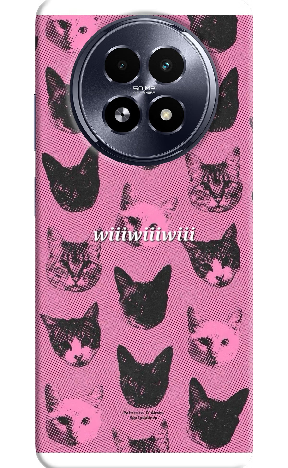 Pink Cats Realme 13 5G Back Cover