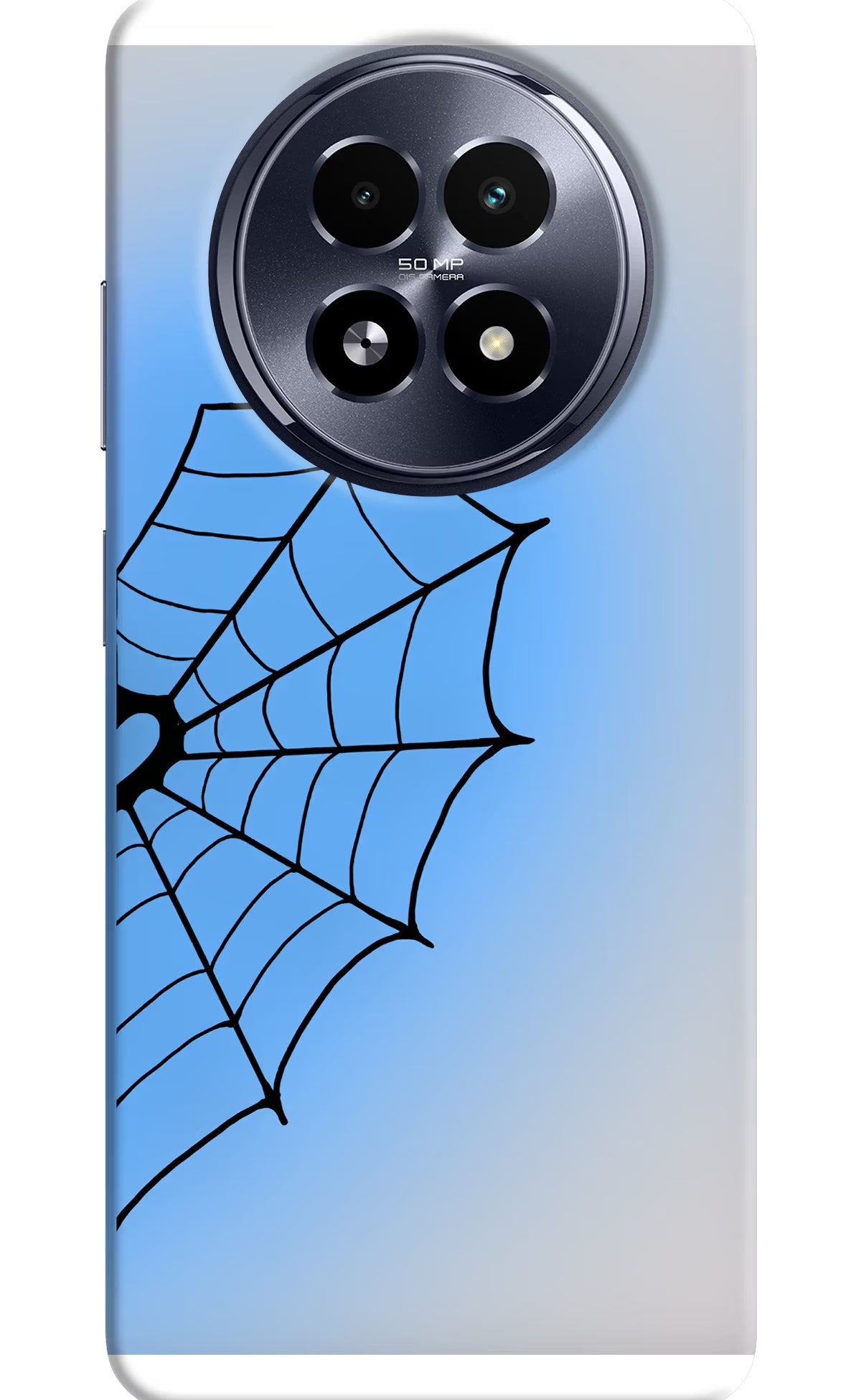 Blue Web Realme 13 5G Back Cover