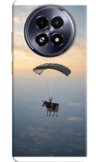 Skydiving Cow Realme 13 5G Hard Case Back Cover by Casekaro