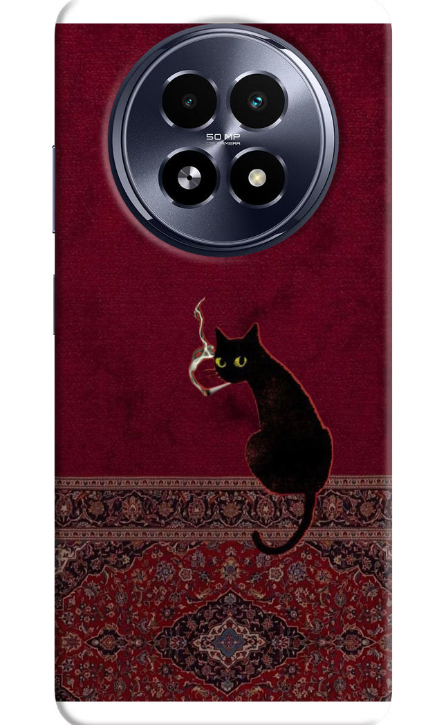Midnight Cat Realme 13 5G Hard Case Back Cover by Casekaro