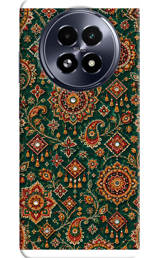 Green Pataka Realme 13 5G Hard Case Back Cover by Casekaro