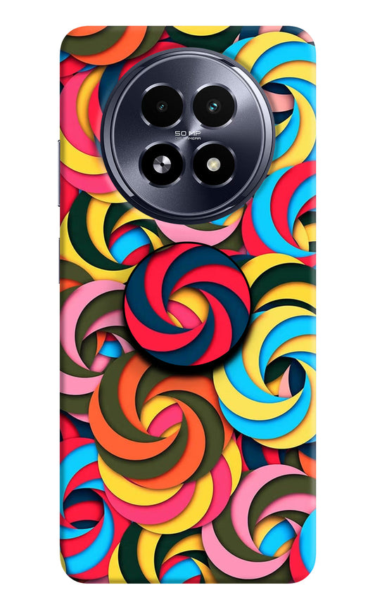 Spiral Pattern Realme 13 5G Pop Case by Casekaro