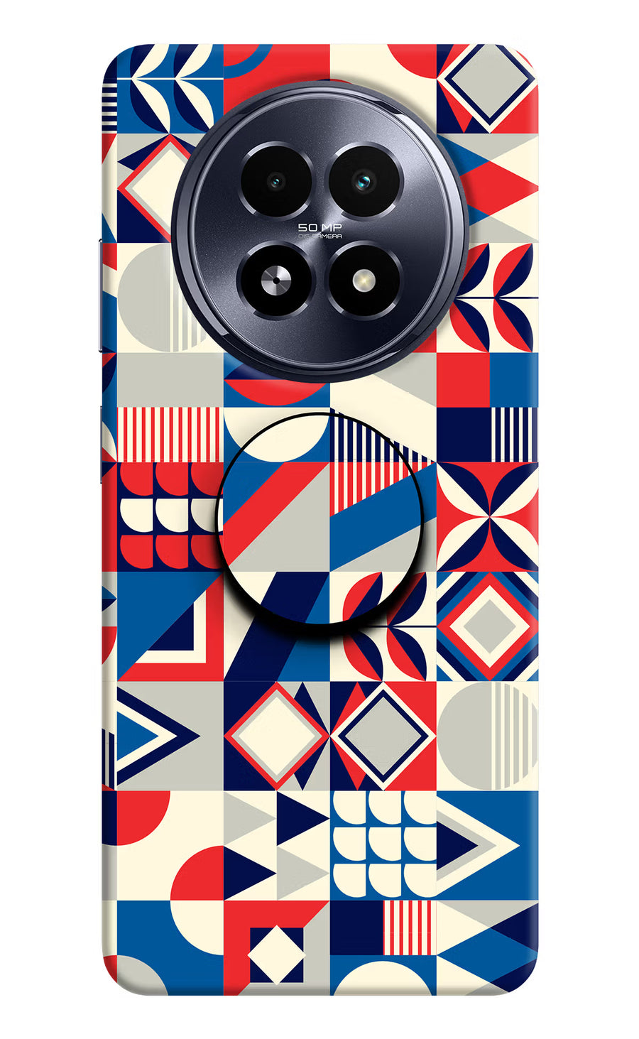 Colorful Pattern Realme 13 5G Pop Case, Hard case