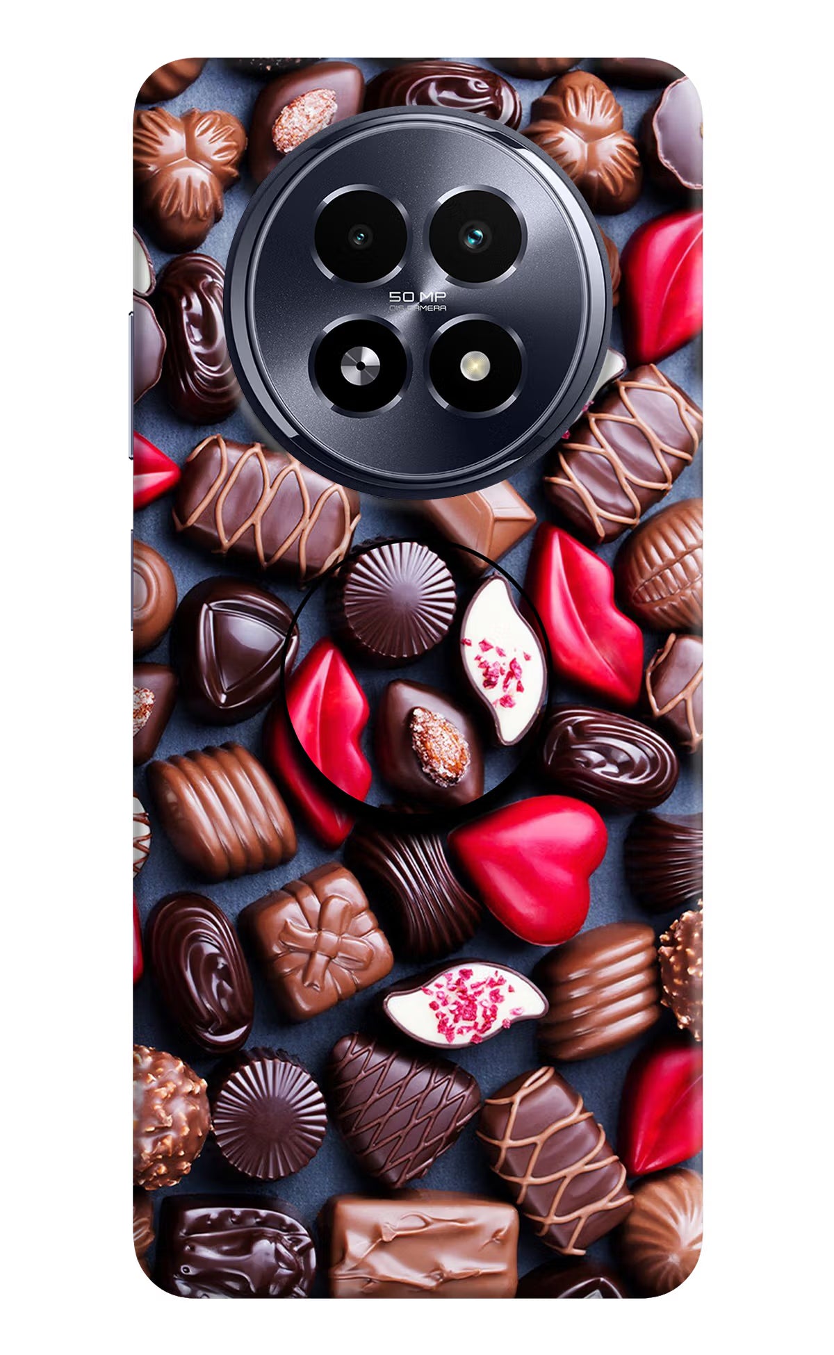 Chocolates Realme 13 5G Pop Case by Casekaro