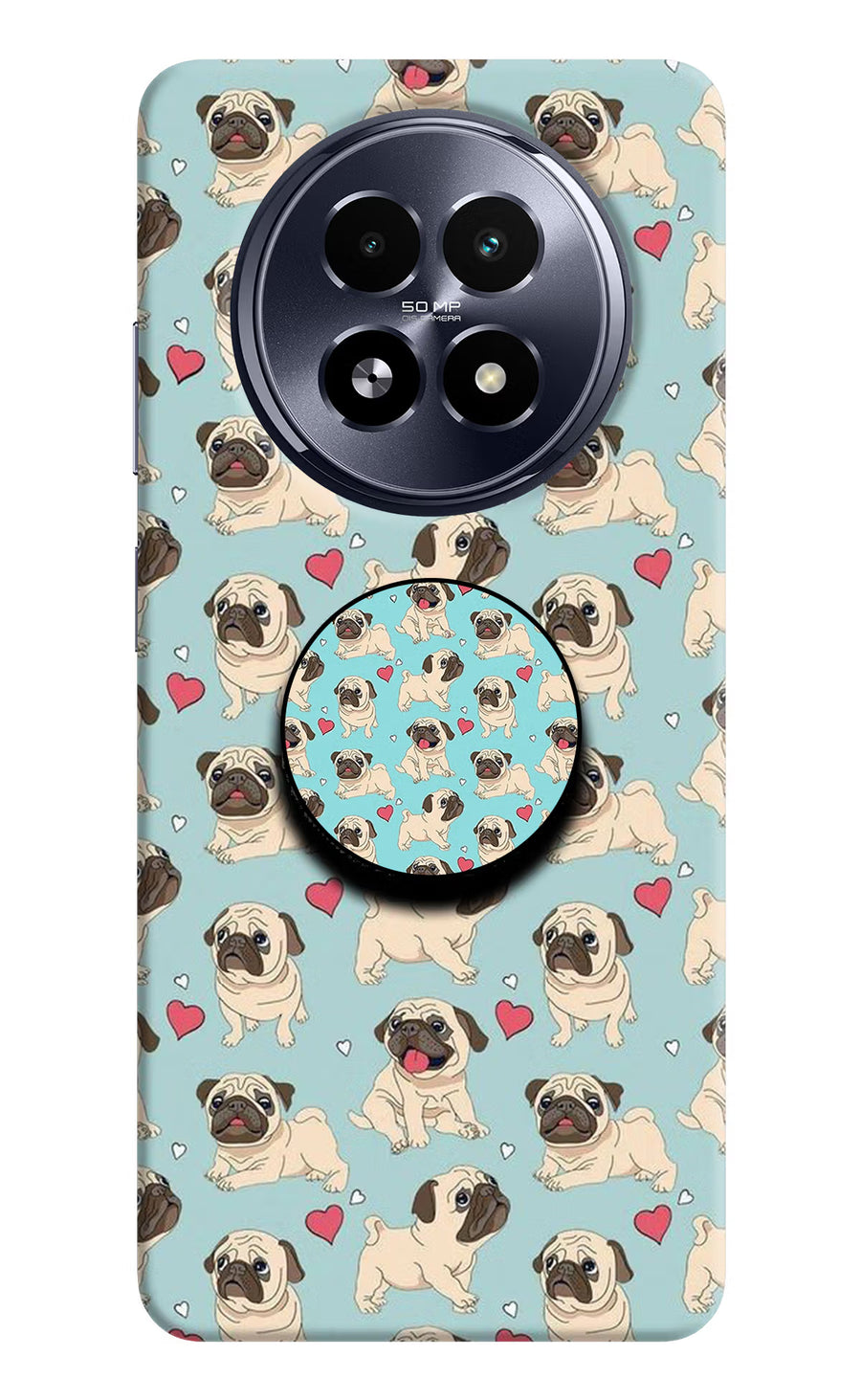Pug Dog Realme 13 5G Pop Case, Hard case