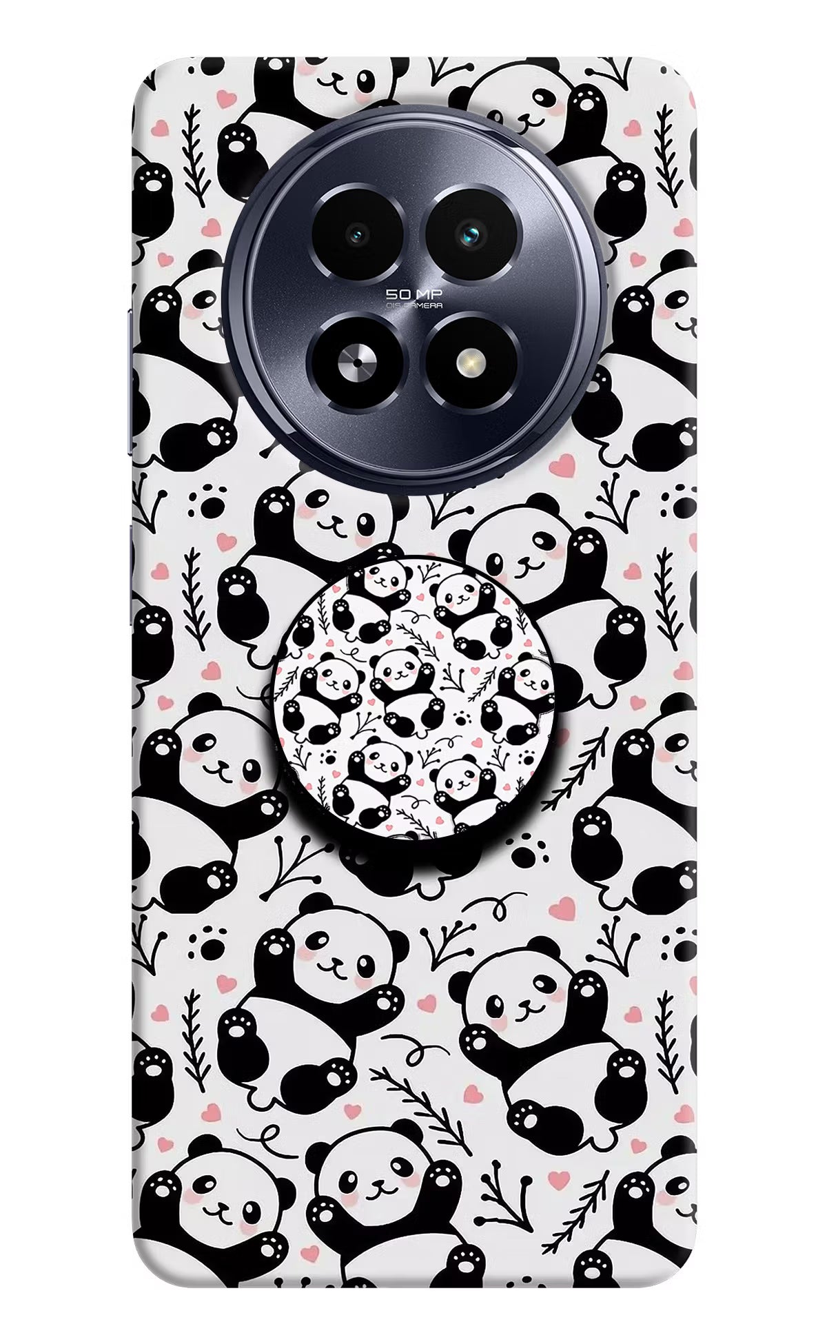 Cute Panda Realme 13 5G Pop Case by Casekaro