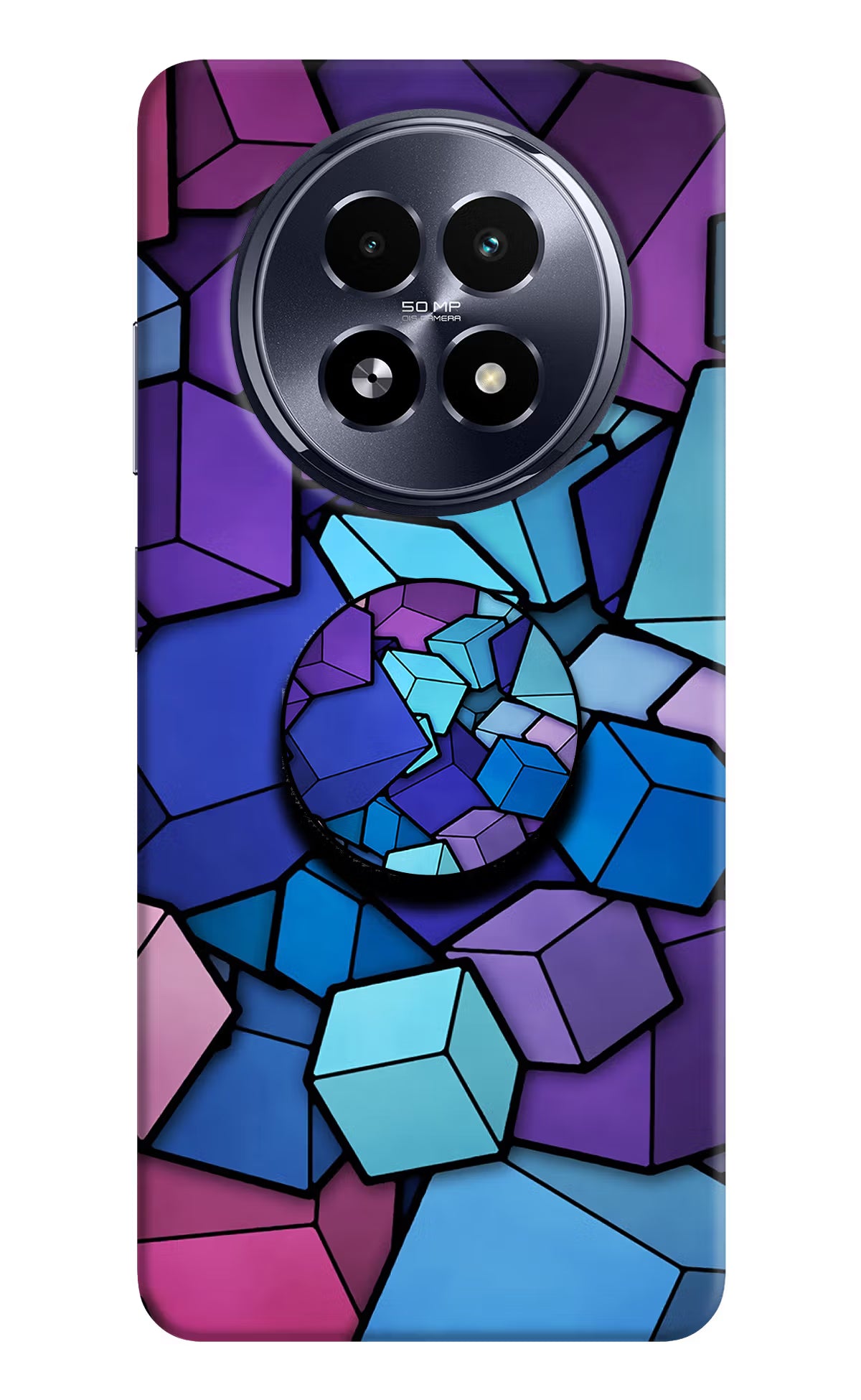 Cubic Abstract Realme 13 5G Pop Case by Casekaro