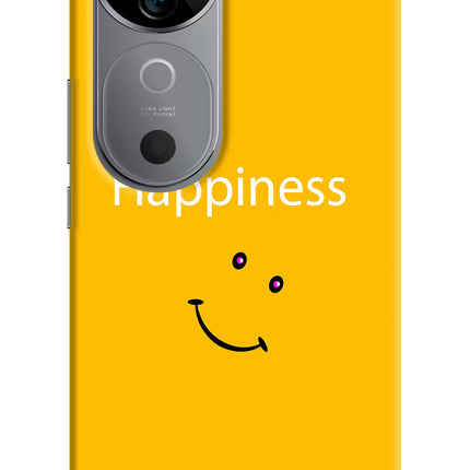 Happiness With Smiley Vivo V40 5G Hard Case Back Cover by Casekaro