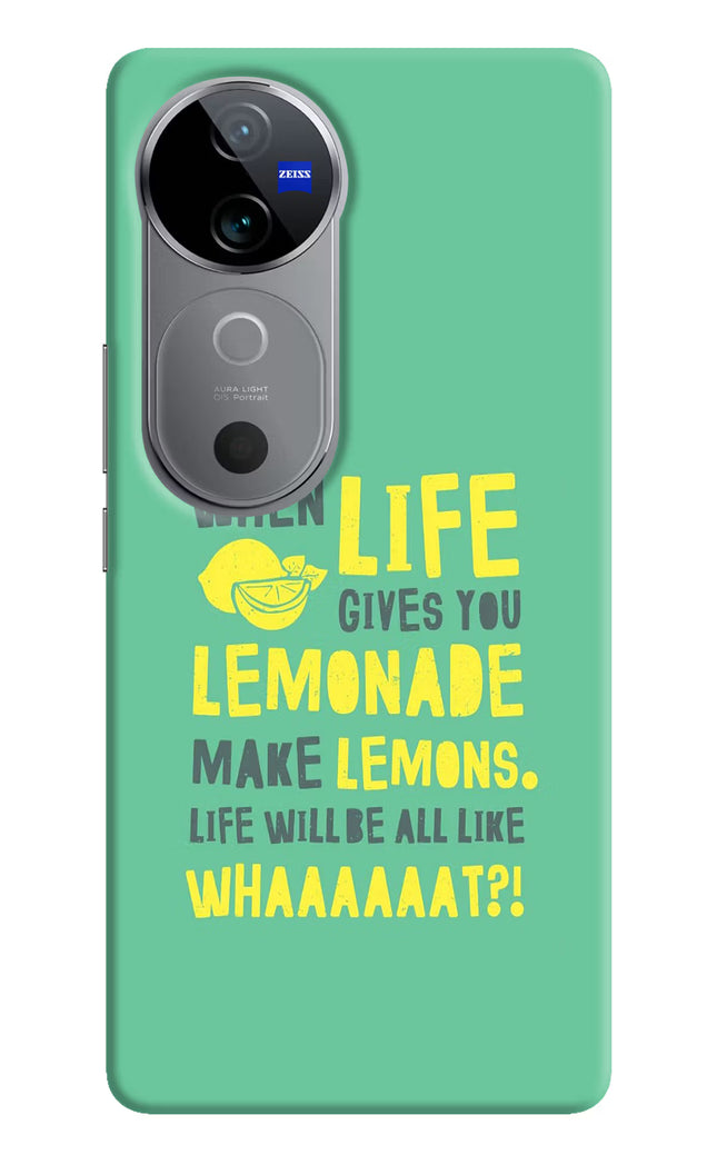 Quote Vivo V40 5G Hard Case Back Cover by Casekaro