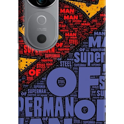 Superman Vivo V40 5G Hard Case Back Cover by Casekaro