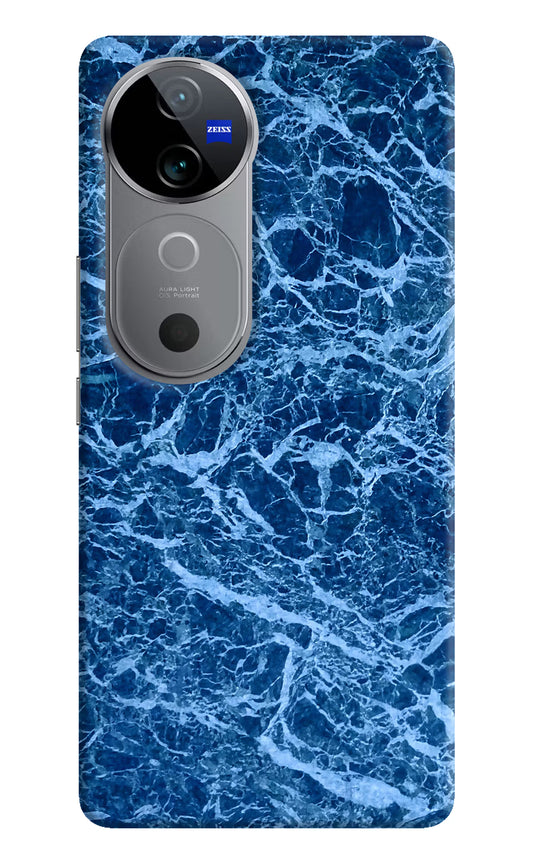 Blue Marble Vivo V40 5G Hard Case Back Cover by Casekaro