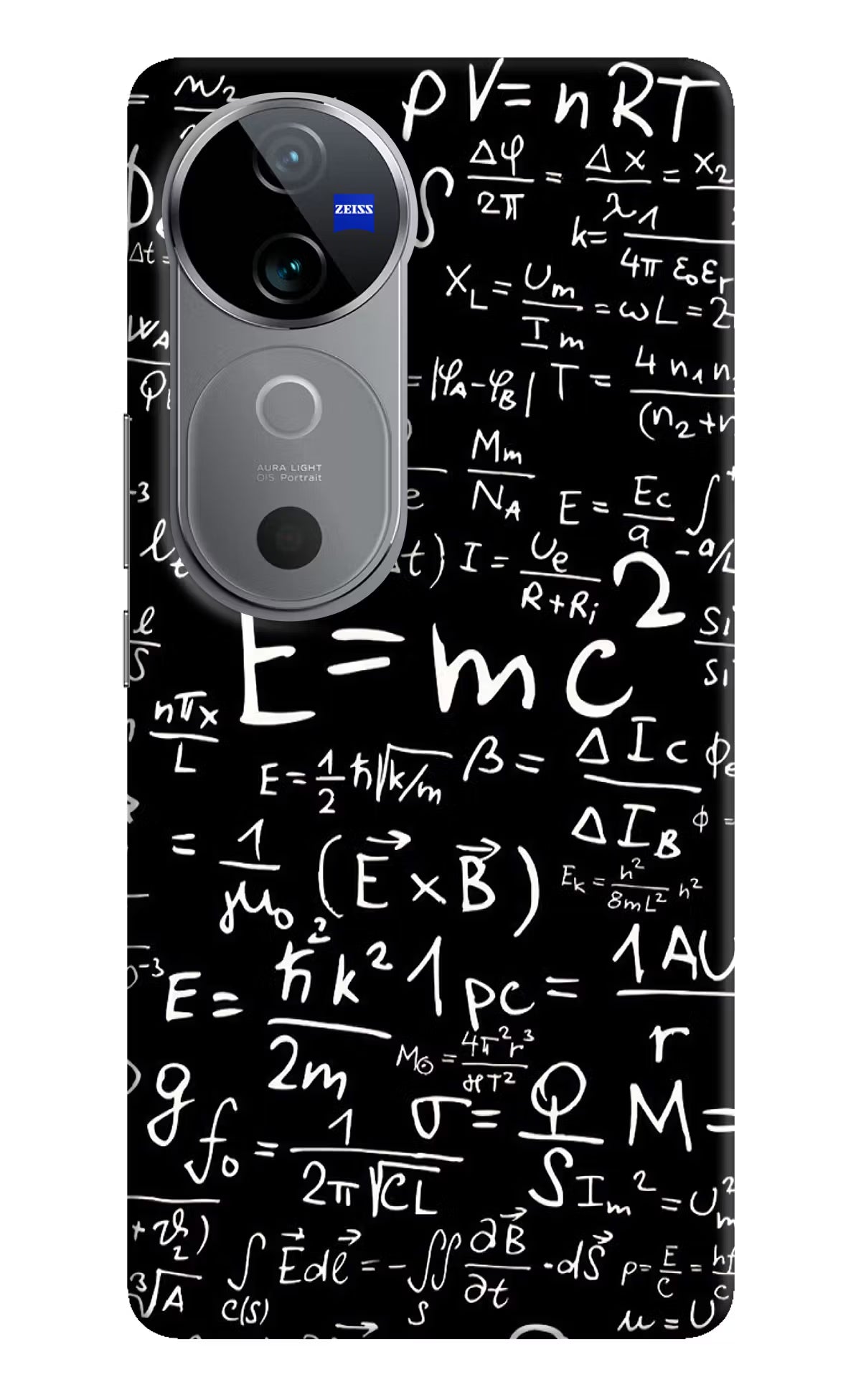 Physics Formula Vivo V40 5G Hard Case Back Cover by Casekaro