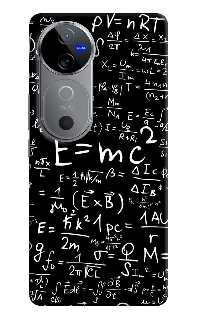 Physics Formula Vivo V40 5G Hard Case Back Cover by Casekaro