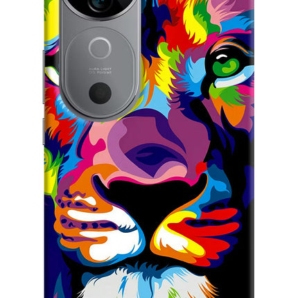 Lion Vivo V40 5G Hard Case Back Cover by Casekaro