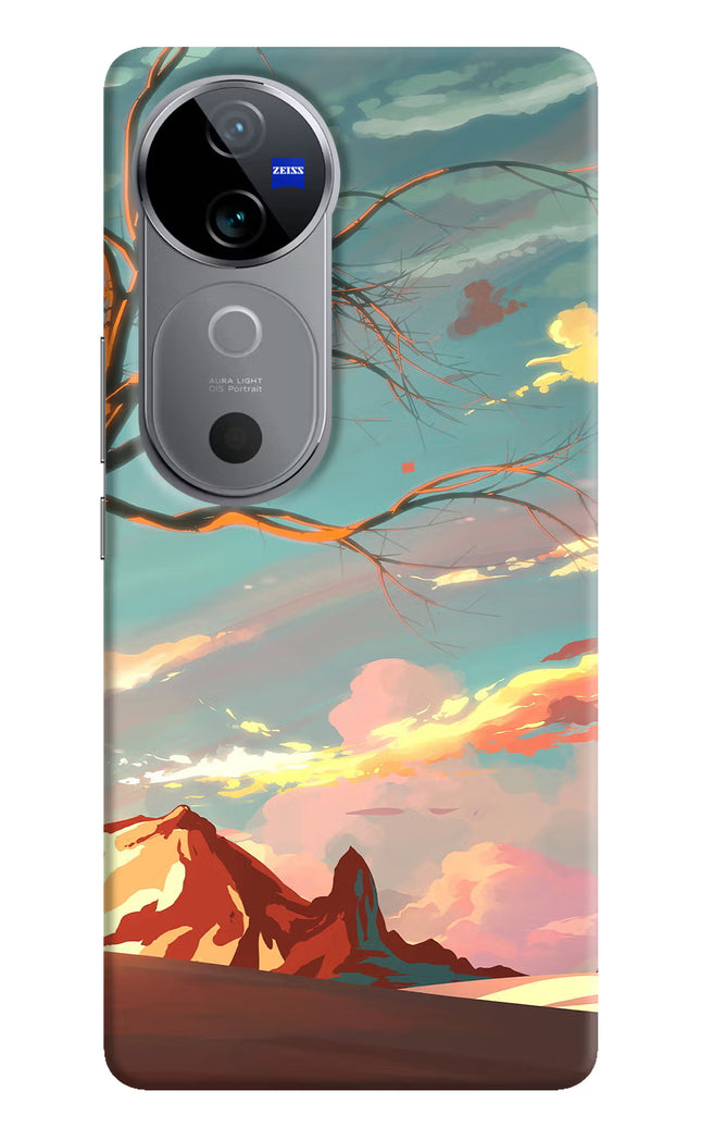 Scenery Vivo V40 5G Hard Case Back Cover by Casekaro