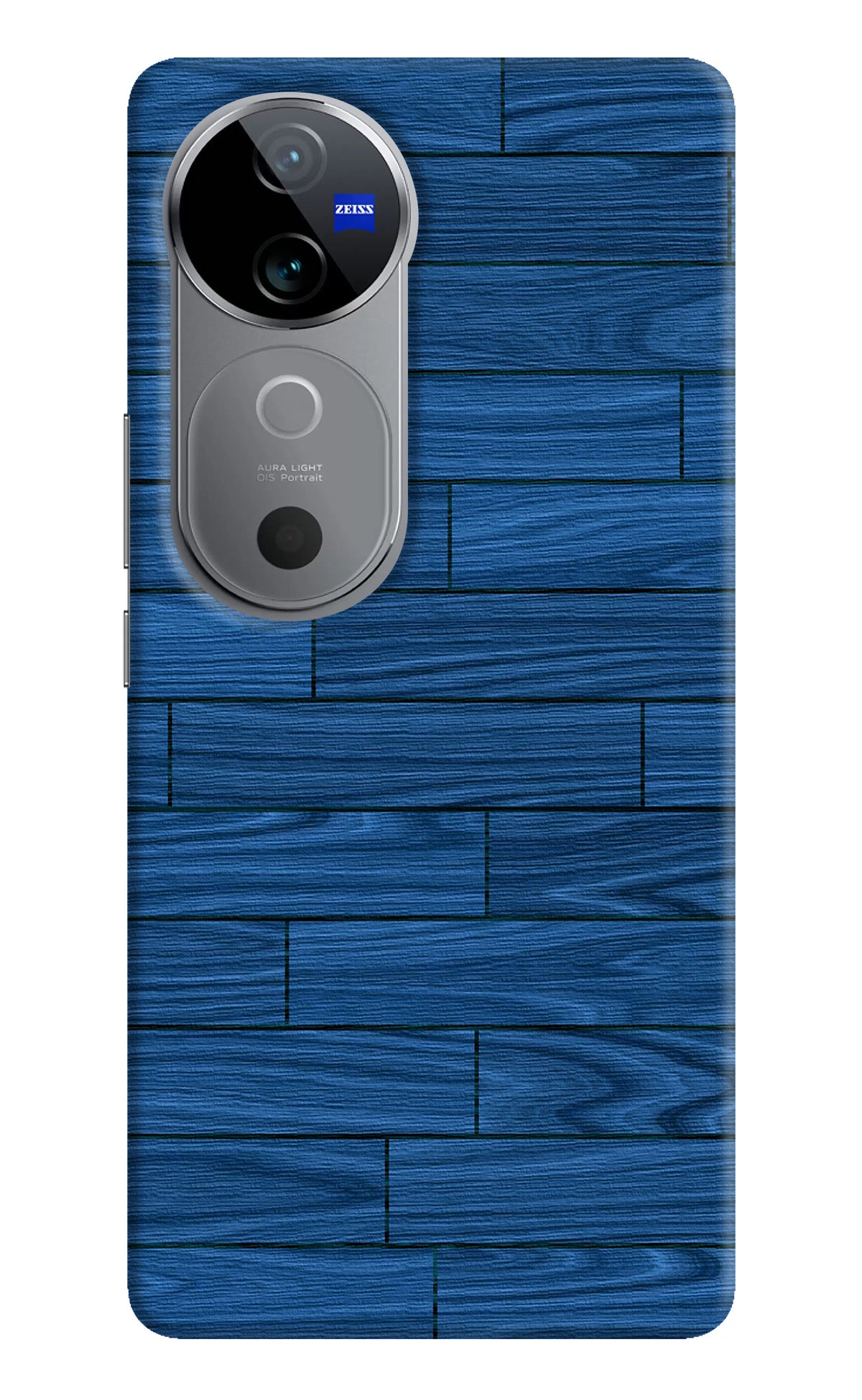 Wooden Texture Vivo V40 5G Back Cover