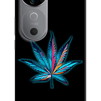 Weed Vivo V40 5G Hard Case Back Cover by Casekaro