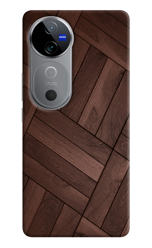 Wooden Texture Design Vivo V40 5G Back Cover