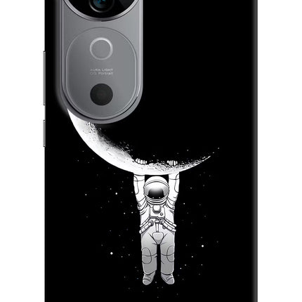 Moon Space Vivo V40 5G Hard Case Back Cover by Casekaro