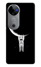 Moon Space Vivo V40 5G Hard Case Back Cover by Casekaro