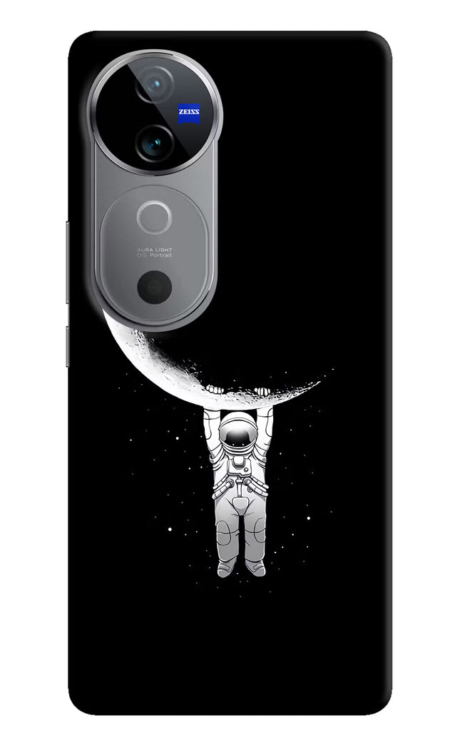 Moon Space Vivo V40 5G Hard Case Back Cover by Casekaro