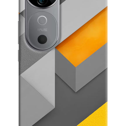 Abstract Vivo V40 5G Hard Case Back Cover by Casekaro