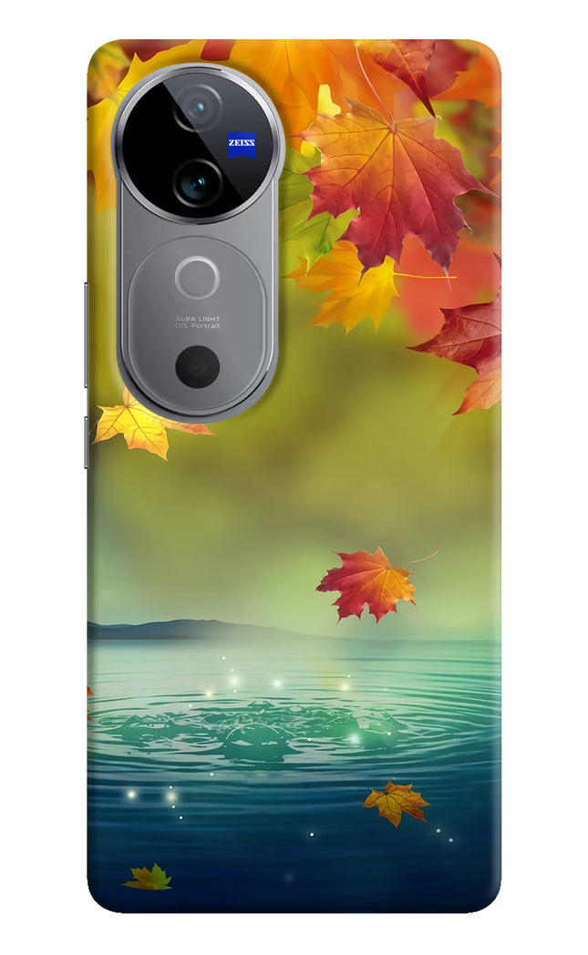 Flowers Vivo V40 5G Hard Case Back Cover by Casekaro