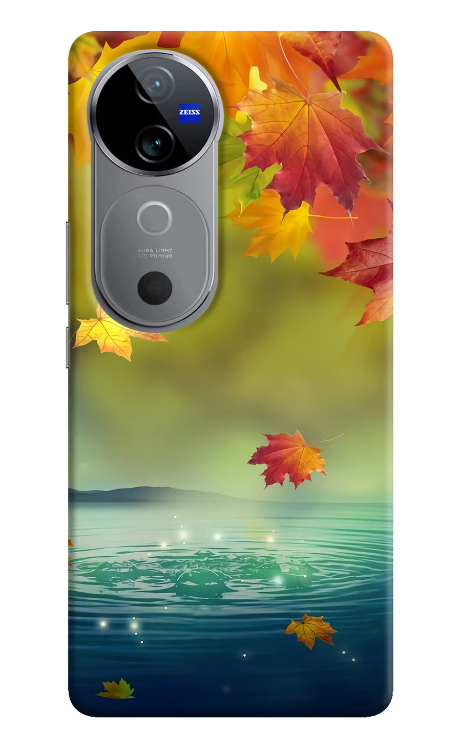 Flowers Vivo V40 5G Back Cover, Hard case