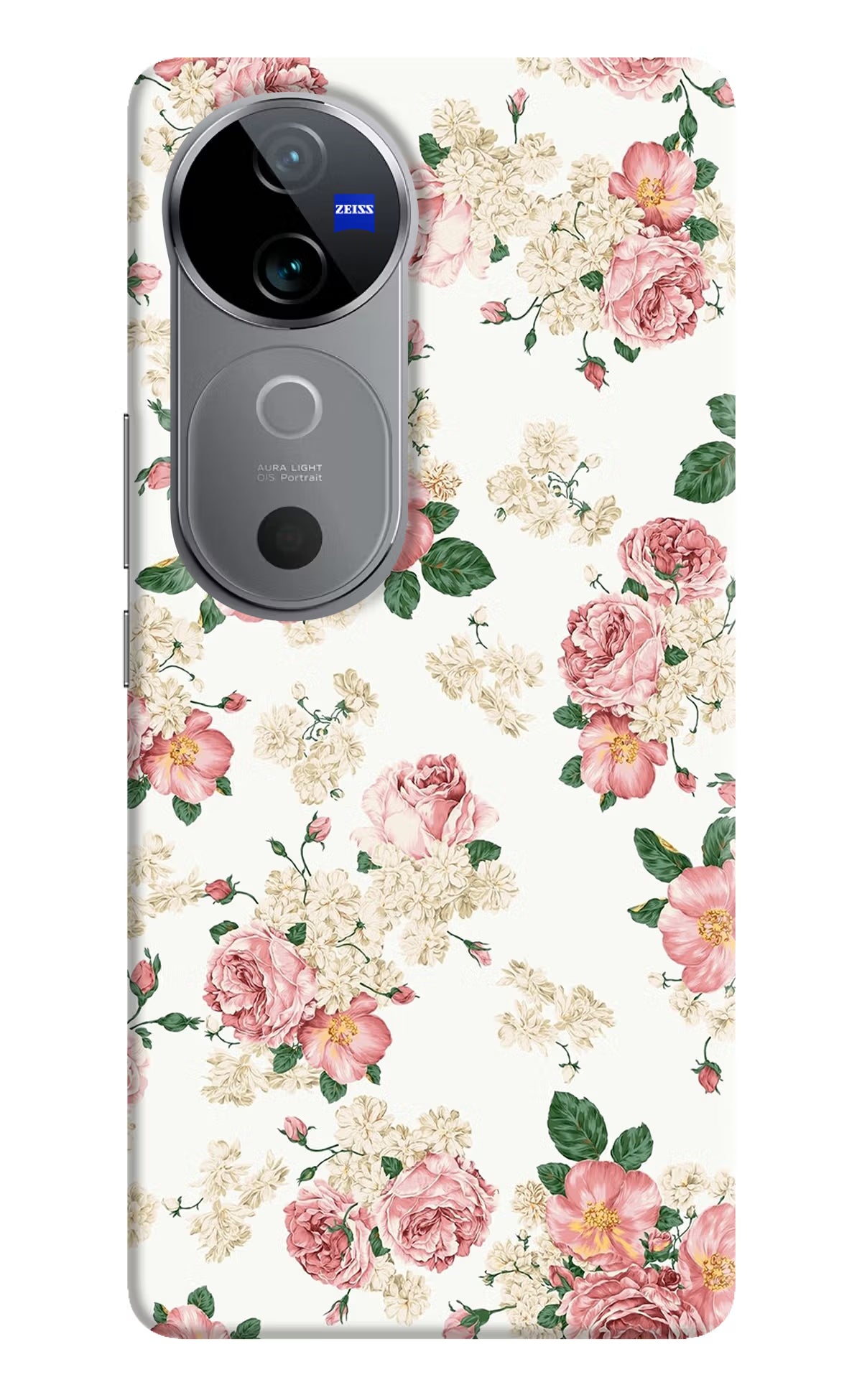 Flowers Vivo V40 5G Hard Case Back Cover by Casekaro