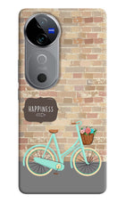 Happiness Artwork Vivo V40 5G Hard Case Back Cover by Casekaro