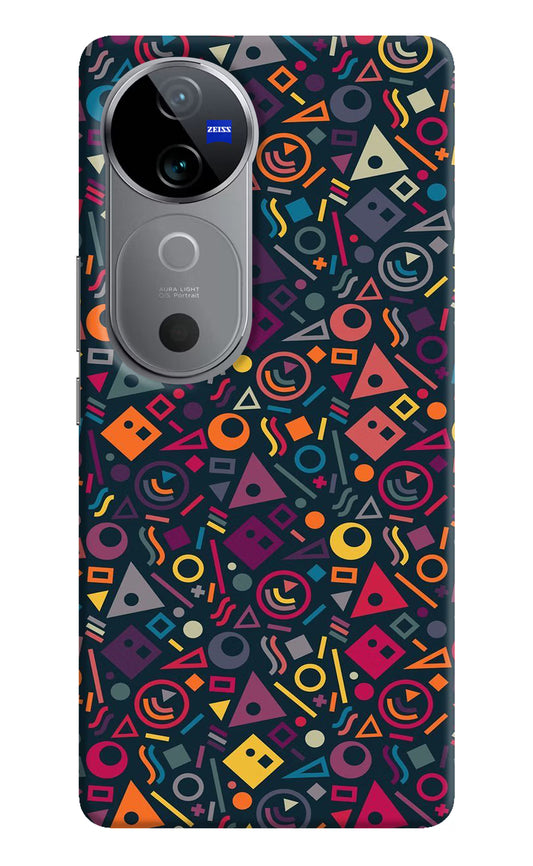 Geometric Abstract Vivo V40 5G Hard Case Back Cover by Casekaro
