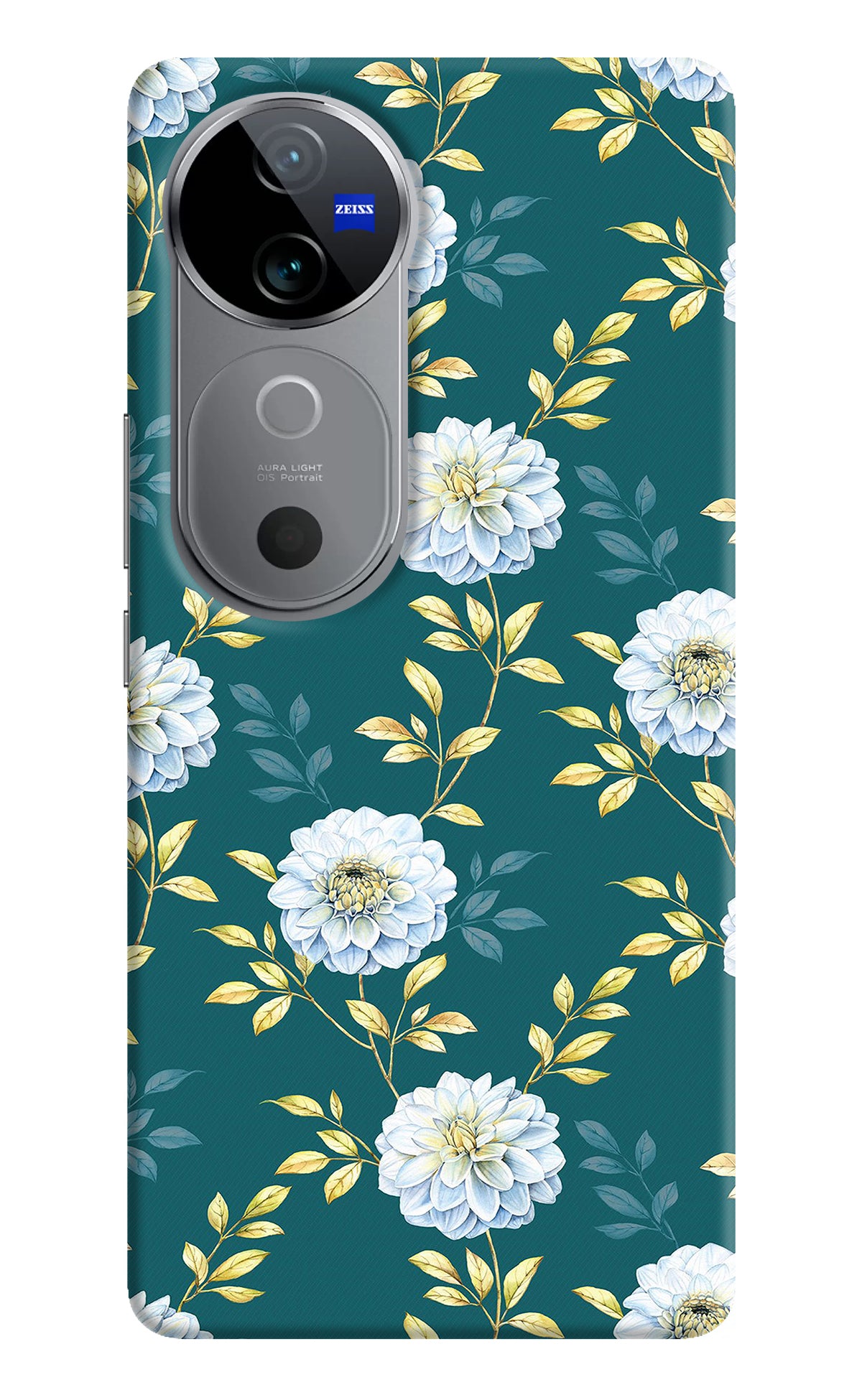 Flowers Vivo V40 5G Back Cover