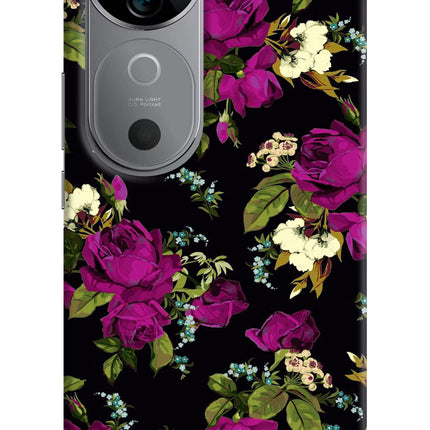 Flowers Vivo V40 5G Hard Case Back Cover by Casekaro