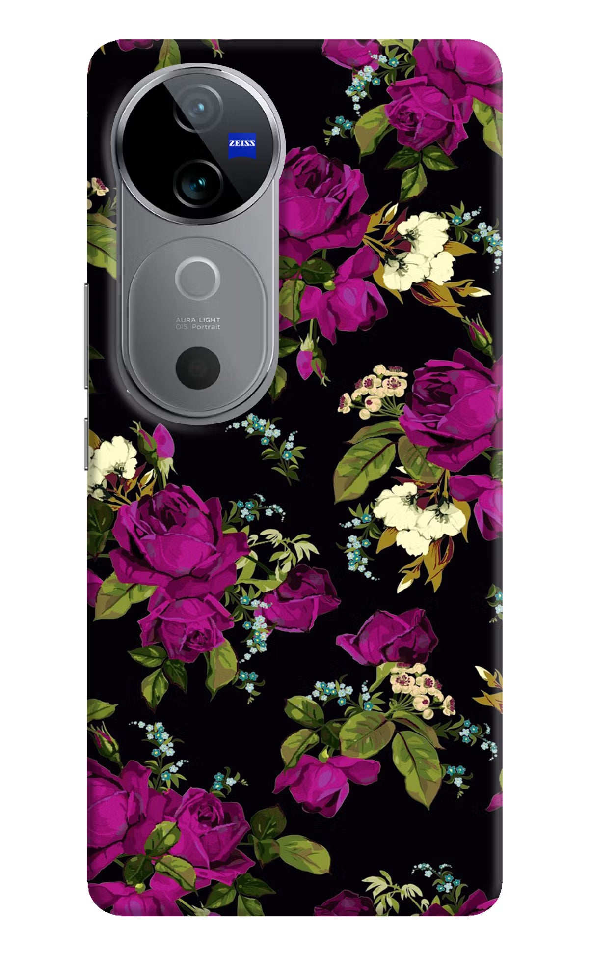 Flowers Vivo V40 5G Hard Case Back Cover by Casekaro